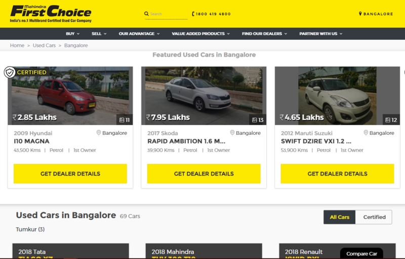 https://www.mahindrafirstchoice.com/buy/used-cars/bangalore