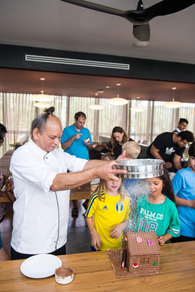 Chef Vivek Tamhane at the BLVD Club